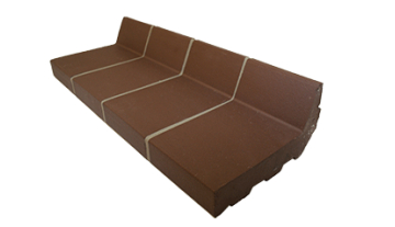 StJoris IJzerklinker 16,0 x 10,5 x 3,2 cm (5 cm klikhoogte) Hoog