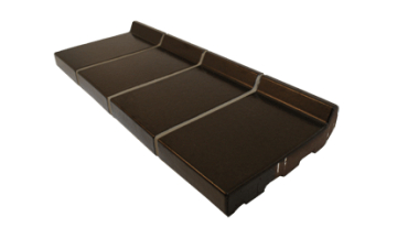 StJoris Zwart 16,0 x 10,5 x 2,5 cm (2 cm klikhoogte) Dun