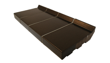 StJoris Zwart 18,0 x 10,5 x 3,2 cm (2 cm klikhoogte)