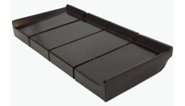 StJoris Zwart 21,5 x 10,5 x 3,2 cm (2 cm klikhoogte) Rechts