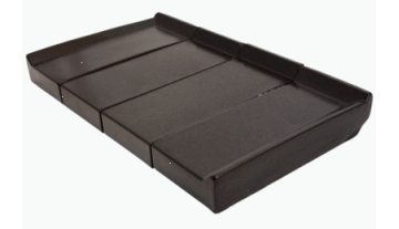 StJoris Zwart 25,0 x 10,5 x 3,2 cm (2 cm klikhoogte) Rechts