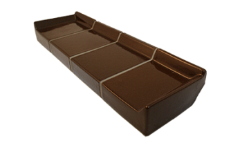 StJoris Bruin 13,0 x 10,5 x 3,2 cm (2 cm klikhoogte) Links