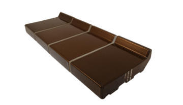 StJoris Bruin 16,0 x 10,5 x 3,2 cm (2 cm klikhoogte)