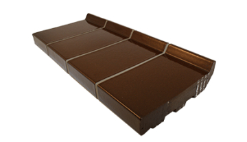 StJoris Bruin 18,0 x 10,5 x 3,2 cm (2 cm klikhoogte)