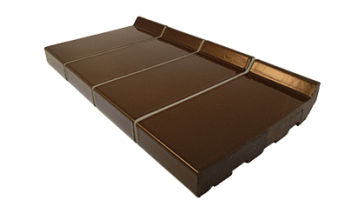 StJoris Bruin 21,5 x 10,5 x 3,2 cm (2 cm klikhoogte)