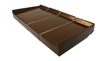 StJoris Bruin 21,5 x 10,5 x 3,2 cm (2 cm klikhoogte) Links