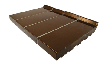 StJoris Bruin 28,0 x 10,5 x 3,2 cm (2 cm klikhoogte)