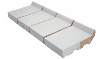 StJoris Wit 16,0 x 10,5 x 3,2 cm (2 cm klikhoogte)