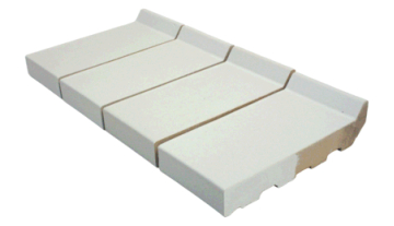 StJoris Wit 21,5 x 10,5 x 3,2 cm (2 cm klikhoogte)