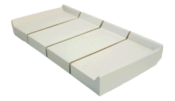 StJoris Wit 21,5 x 10,5 x 3,2 cm (2 cm klikhoogte) Links