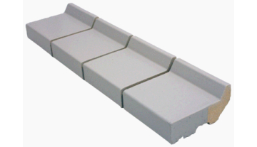 StJoris Grijs 10,5 x 10,5 x 3,2 cm (2 cm klikhoogte)