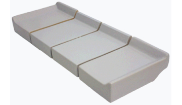 StJoris Grijs 16,0 x 10,5 x 3,2 cm (2 cm klikhoogte) Links