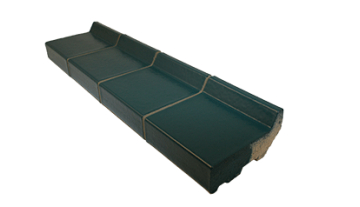 StJoris Blauwgroen 10,5 x 10,5 x 3,2 cm (2 cm klikhoogte)