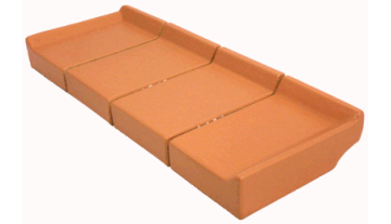 StJoris Lichtrose 16,0 x 10,5 x 3,2 cm (2 cm klikhoogte) Links