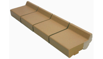 StJoris Geel 10,5 x 10,5 x 3,2 cm (2 cm klikhoogte)