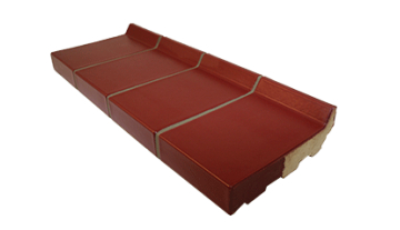 StJoris Rood 16,0 x 10,5 x 3,2 cm (2 cm klikhoogte)