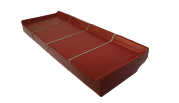 StJoris Rood 16,0 x 10,5 x 3,2 cm (2 cm klikhoogte) Links