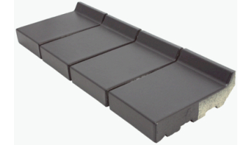 StJoris Antraciet 13,0 x 10,5 x 3,2 cm (2 cm klikhoogte)