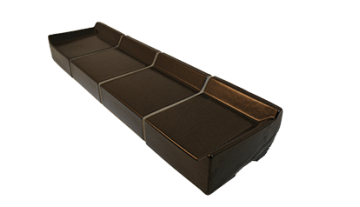 StJoris Zwart 10,5 x 10,5 x 3,2 cm (2 cm klikhoogte) Links