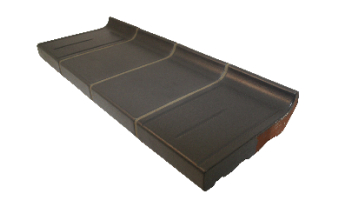 Wienerberger Basalt grijs 16,0 x 10,5 x 3,0 cm (2 cm klikhoogte) Groef