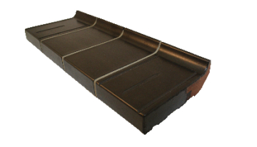 Wienerberger Mat zwart Forte 16,0 x 10,5 x 3,5 cm (2 cm klikhoogte) Dik Groef