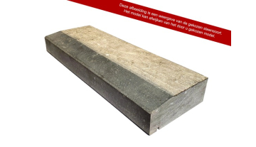 Belgisch arduin geschuurd spekband 140 x 30 / 35