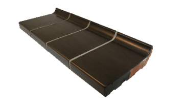 Wienerberger Mat zwart 16,0 x 10,5 x 3,0 cm (2 cm klikhoogte)