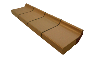 Wienerberger Sahara Geel 10,5 x 10,5 x 3,0 cm (2 cm klikhoogte)