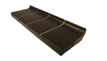 Wienerberger Mat zwart 14,0 x 10,5 x 3,0 cm (2 cm klikhoogte)
