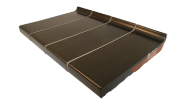 Wienerberger Mat zwart 28,0 x 10,5 x 3,0 cm (2 cm klikhoogte)