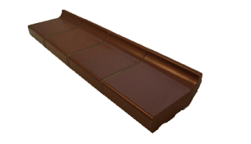 Wienerberger Licht bruin 10,5 x 10,5 x 3,0 cm (2 cm klikhoogte)