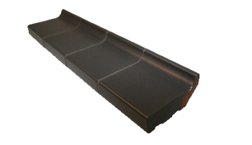 Wienerberger Basalt grijs 10,5 x 10,5 x 3,0 cm (2 cm klikhoogte)