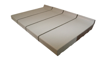 Wienerberger Platina grijs 28,0 x 10,5 x 3,0 cm (2 cm klikhoogte)