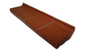 Wienerberger Hollands rood 10,5 x 10,5 x 3,0 cm (2 cm klikhoogte)