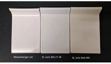 Monster steen St. Joris Mat Wit Monster steen St. Joris Mat Wit